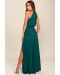 Essence of Style Teal Green Maxi Dress